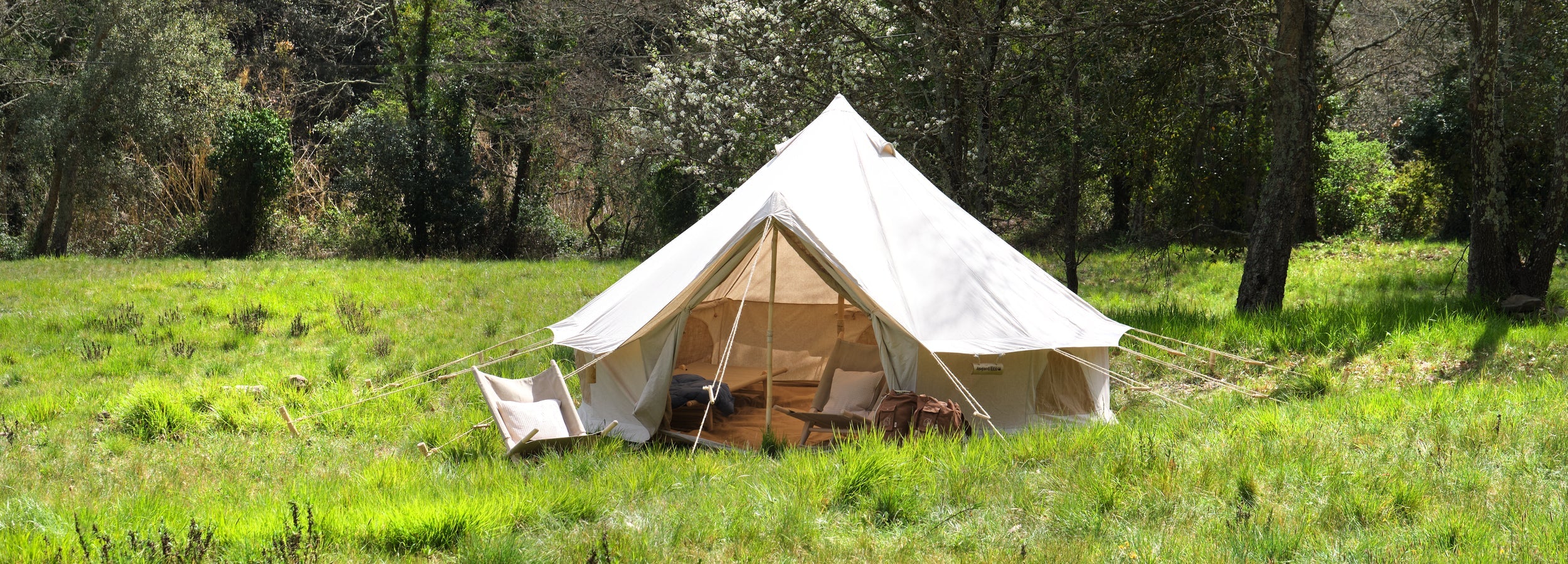 Das erste 100% biologisch abbaubare Zelt der Welt