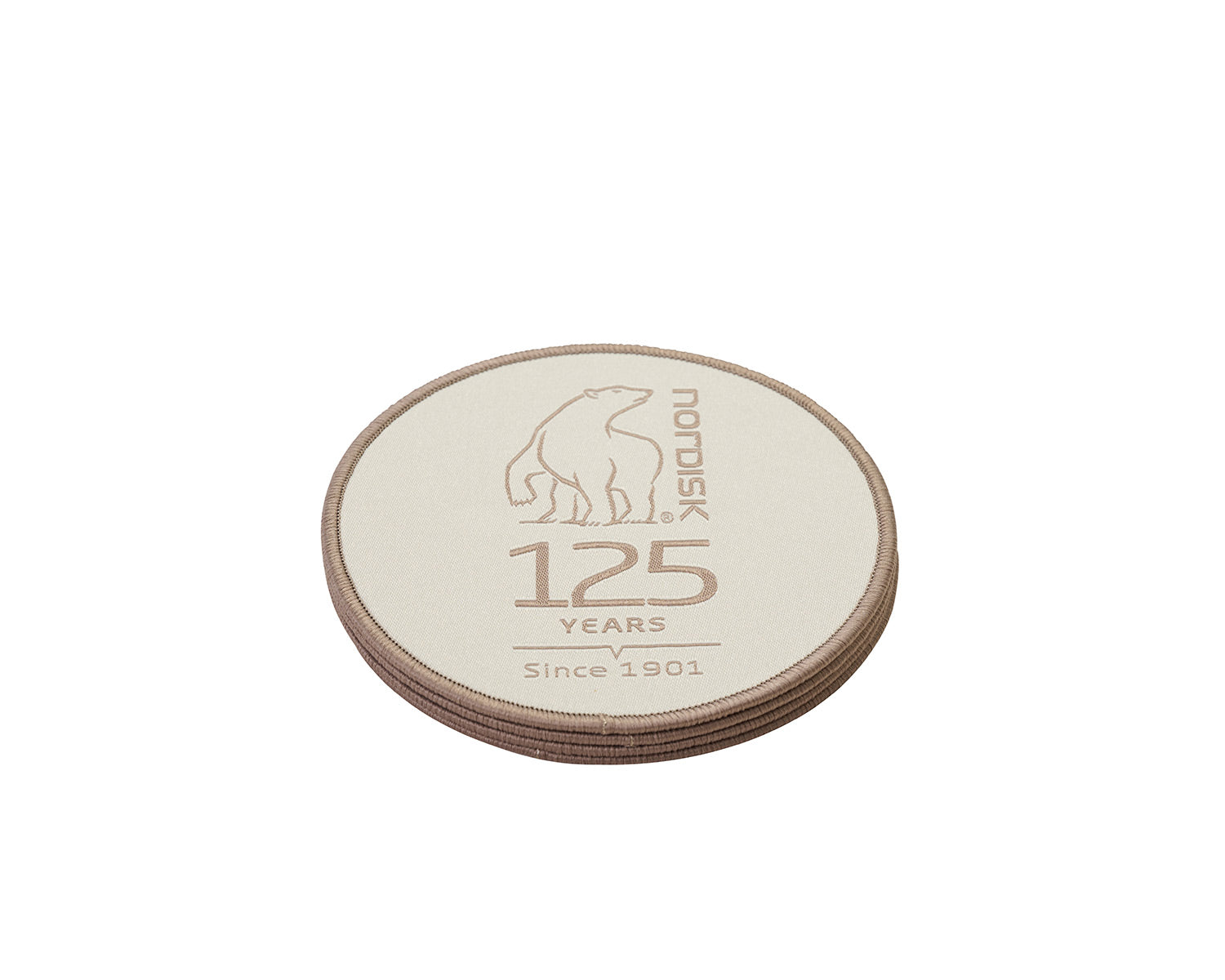 125 Jahre Untersetzer (4 Stück) - Sandshell