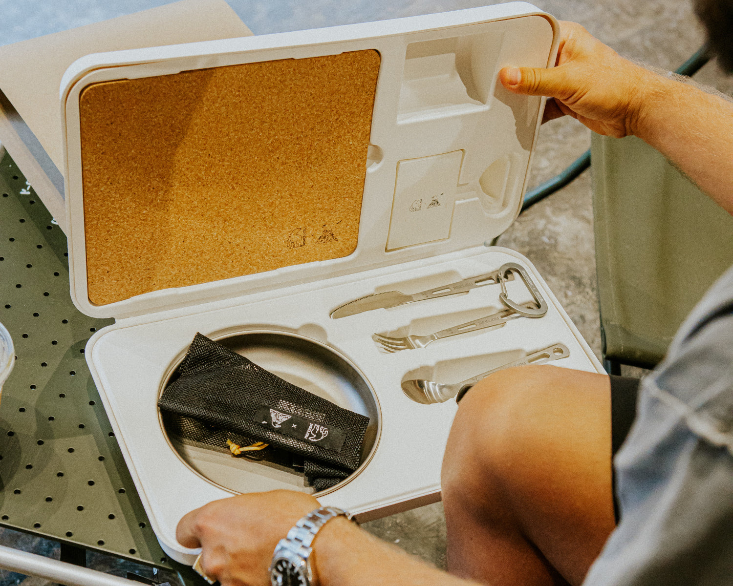 Nordisk x HGDG Titanium Dinnerware Set