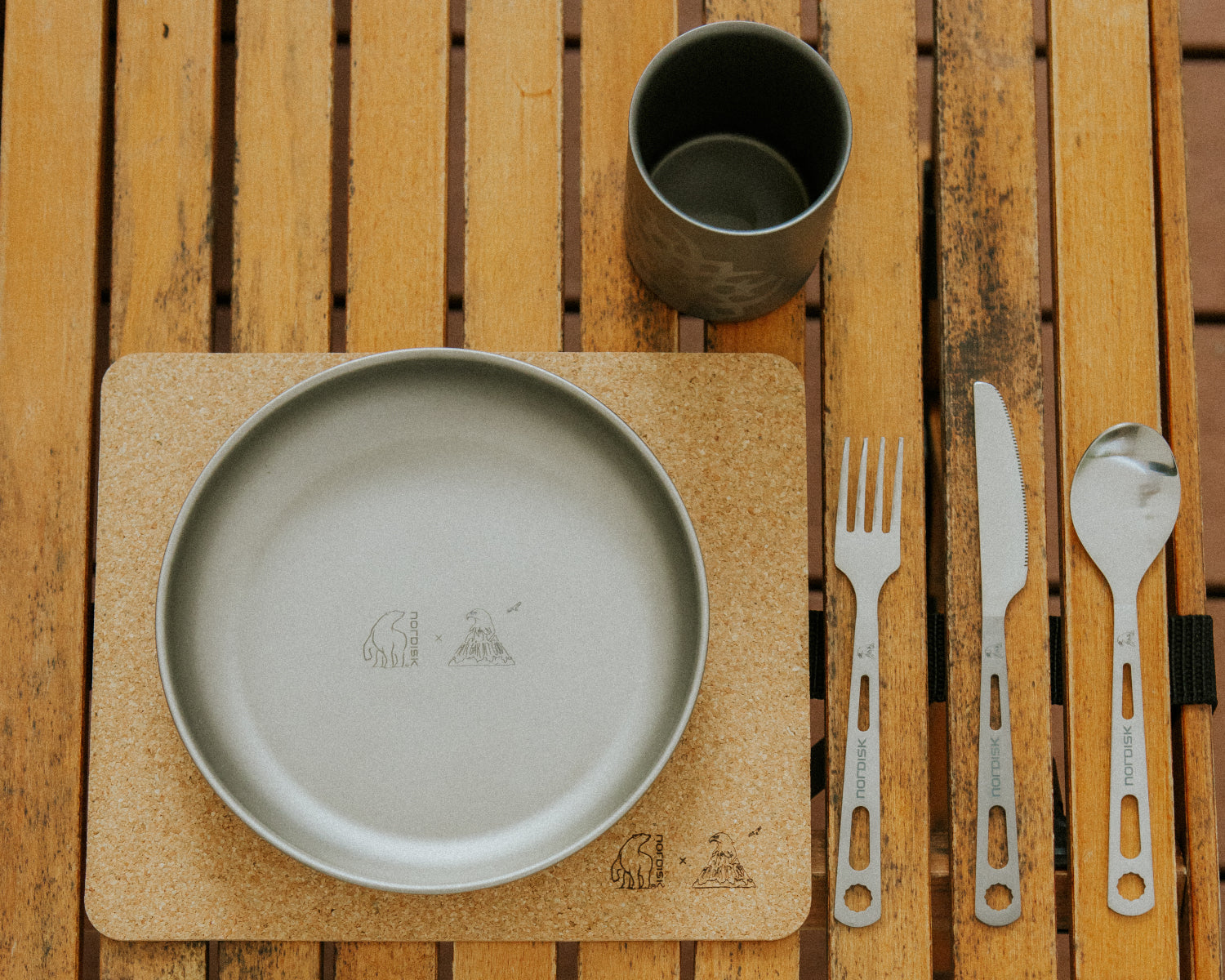 Nordisk x HGDG Titanium Dinnerware Set
