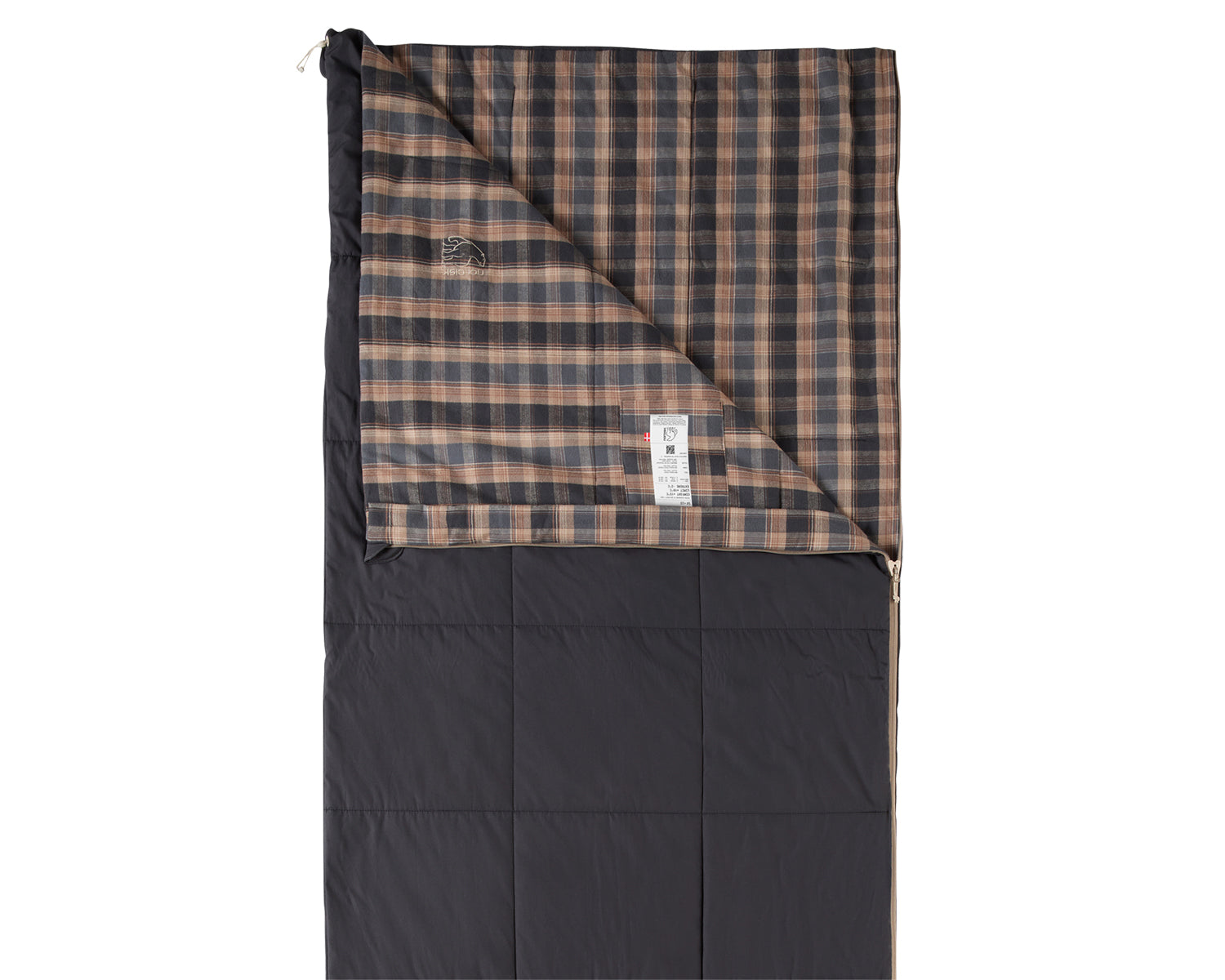 Sif +10° Blanket Sleeping Bag - Obsidian Black