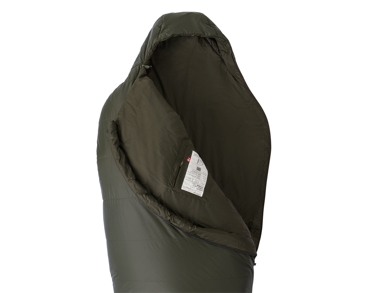 Knuth +10° Mummy Sleeping Bag - Forest Night Green