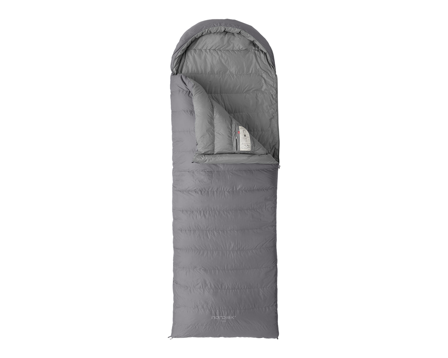 Freja -5° Blanket Sleeping Bag - Silver Filigree Grey