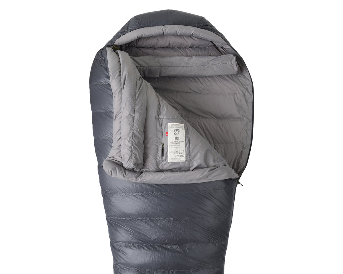 Nansen -5° Mummy Schlafsack - Ebony