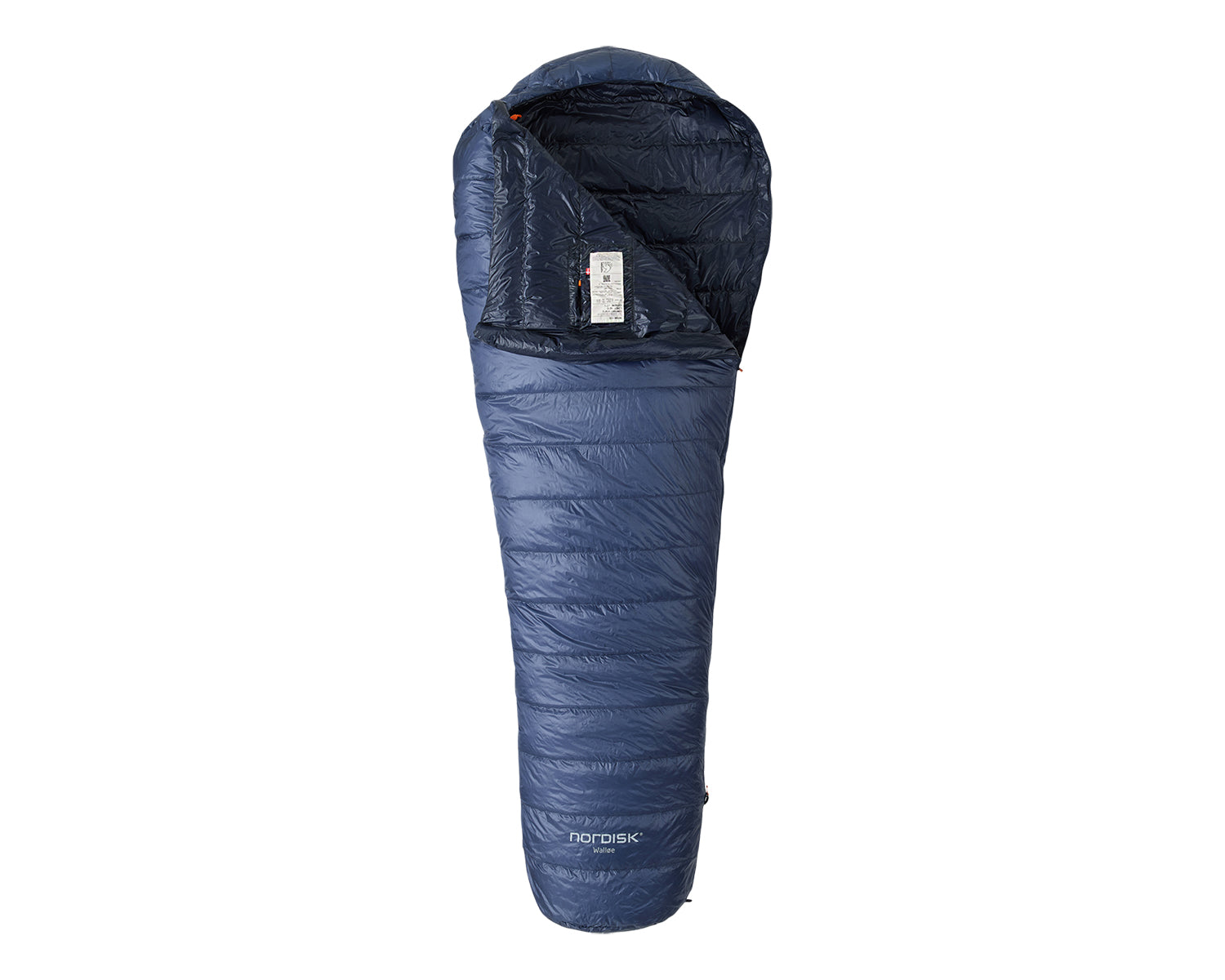 Walløe +10° Mummy Sleeping Bag - Mood Indigo Blue