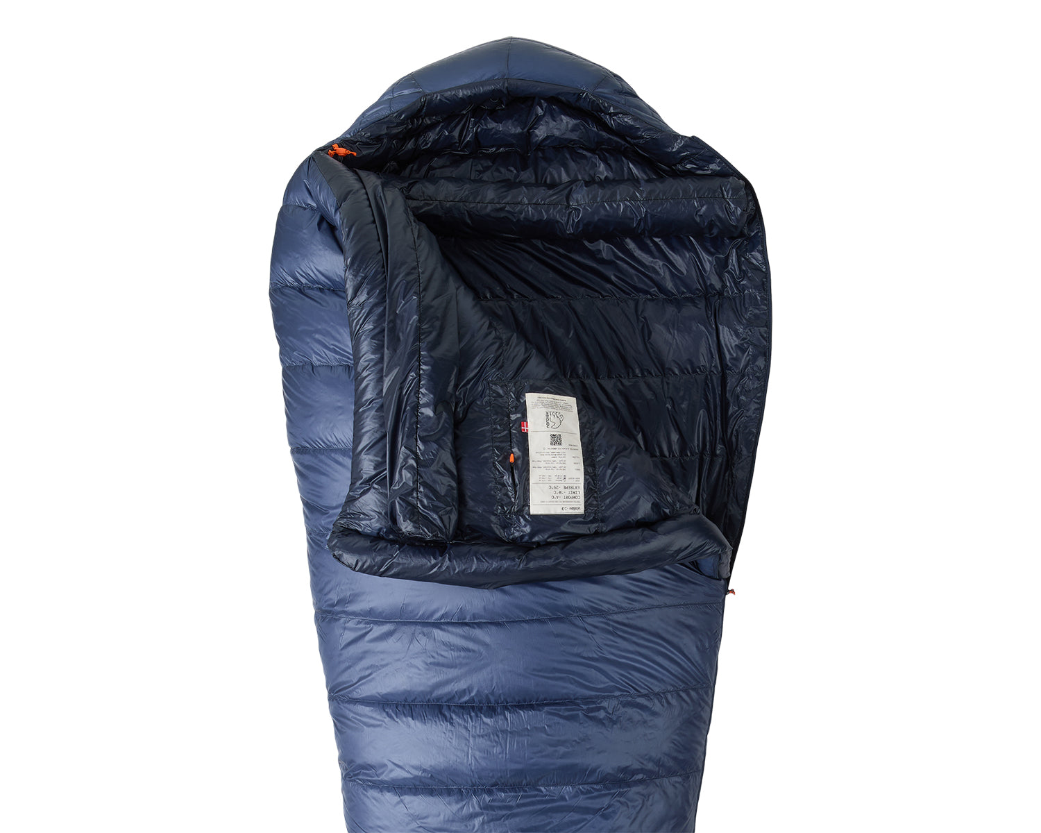 Walløe -10° Mummy Sleeping Bag - Mood Indigo Blue