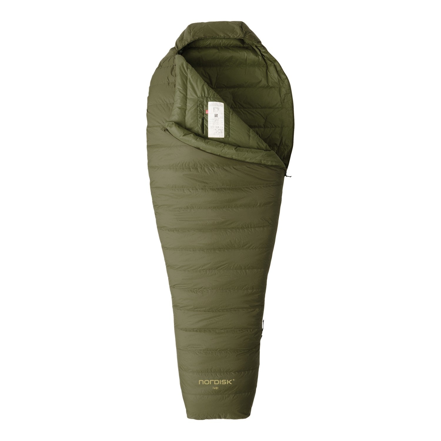 Iver +5° Mummy Schlafsack - Forest Night Green