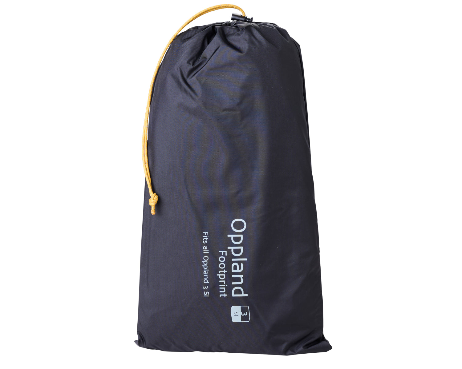Oppland 3 PU/SI/LW Zeltunterlage - Black