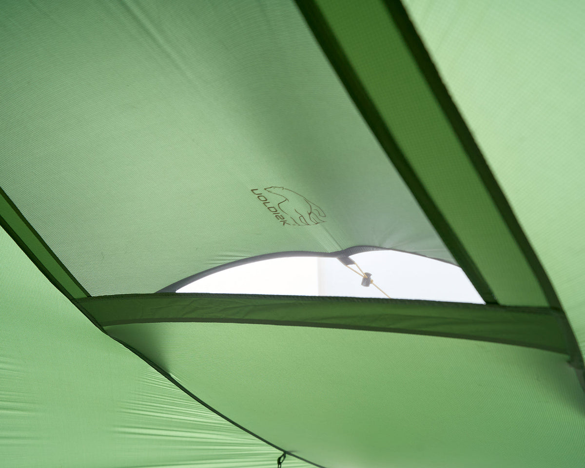 Halland 2 LW (2.0) Zelt - Black Forest Green