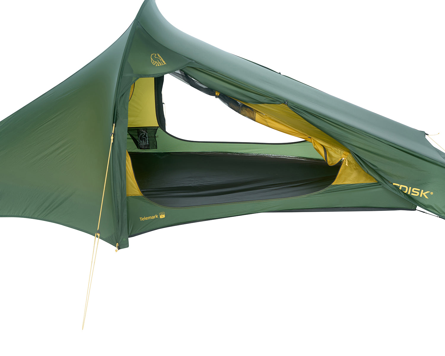 Telemark 2.2 LW (2.0) Tent - Black Forest Green