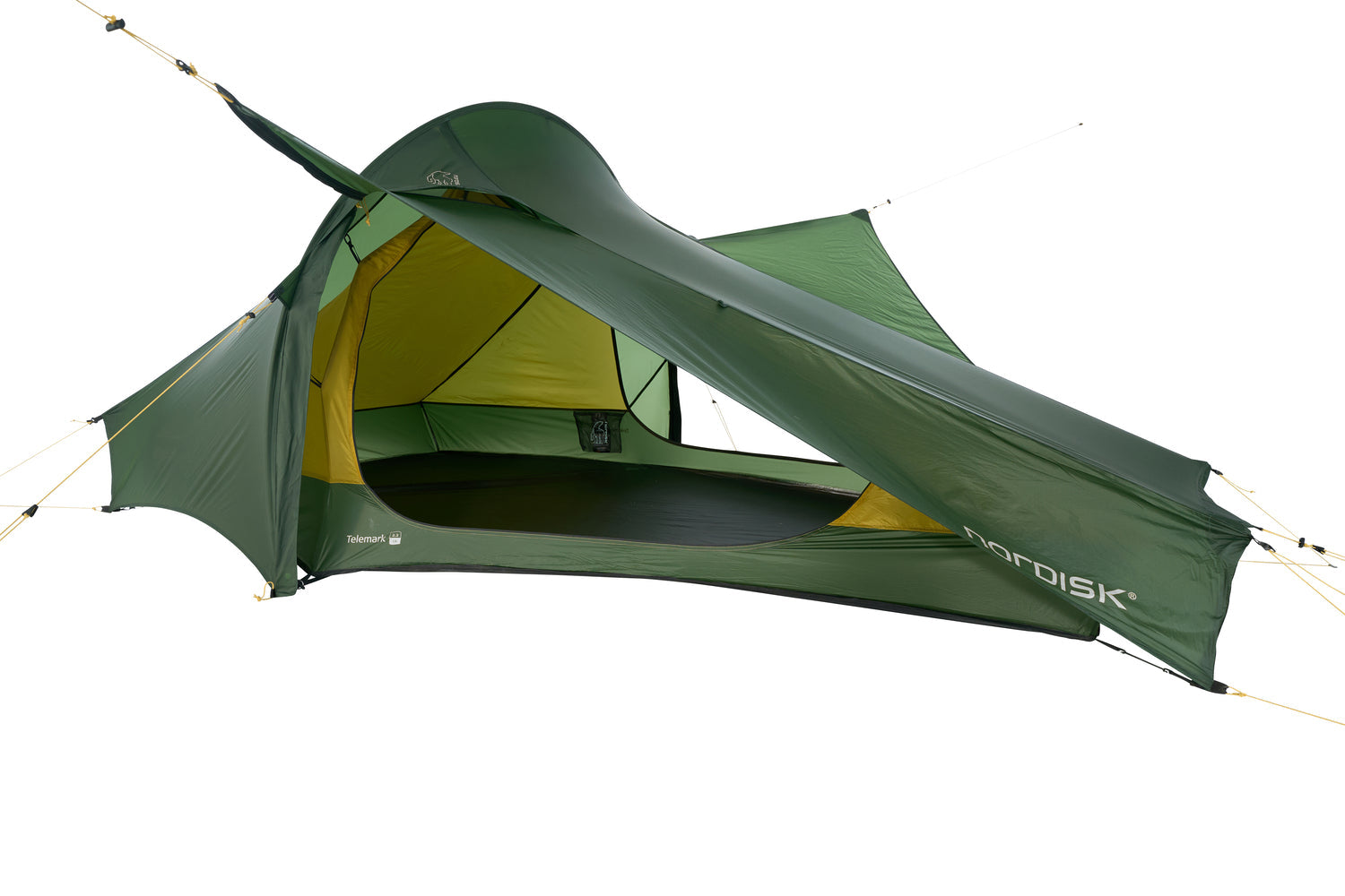 Telemark 2.2 LW (2.0) Zelt - Black Forest Green