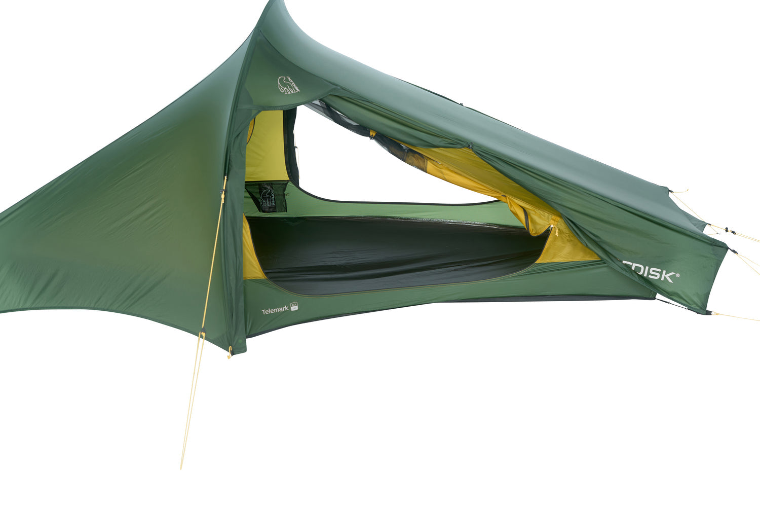 Telemark 2.2 LW (2.0) Zelt - Black Forest Green