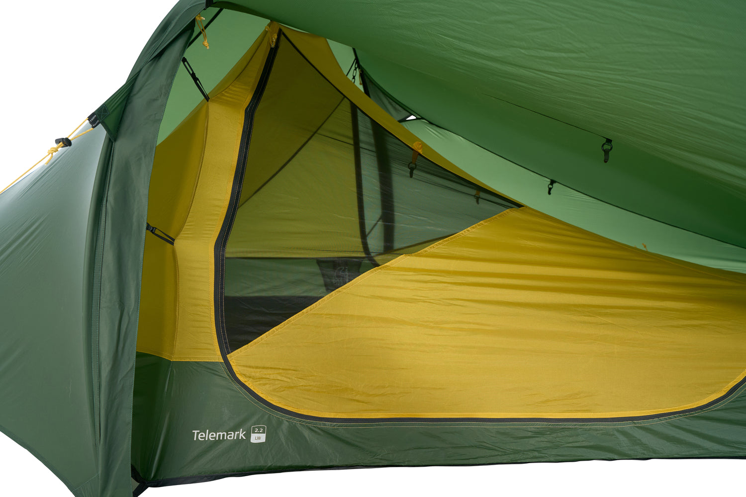 Telemark 2.2 LW (2.0) Zelt - Black Forest Green