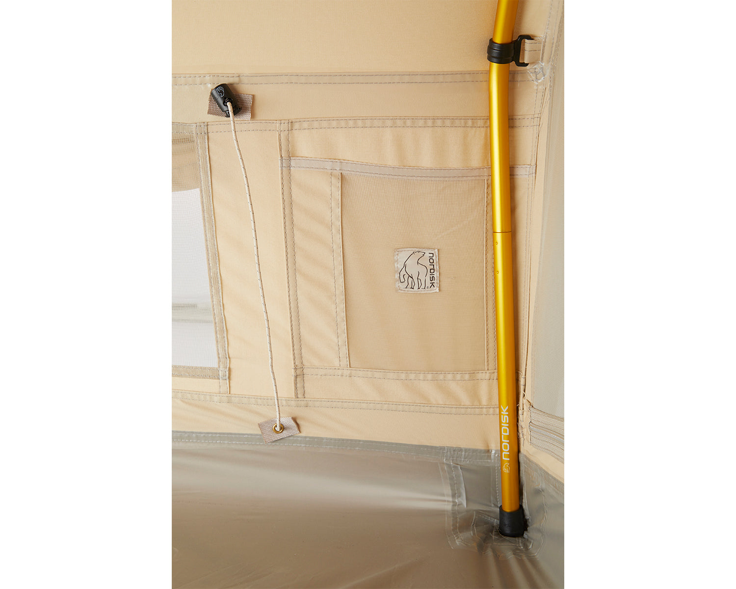 Ydun Tech Mini Zelt Incl. Colour Pack - 2 Personen | Mustard Yellow