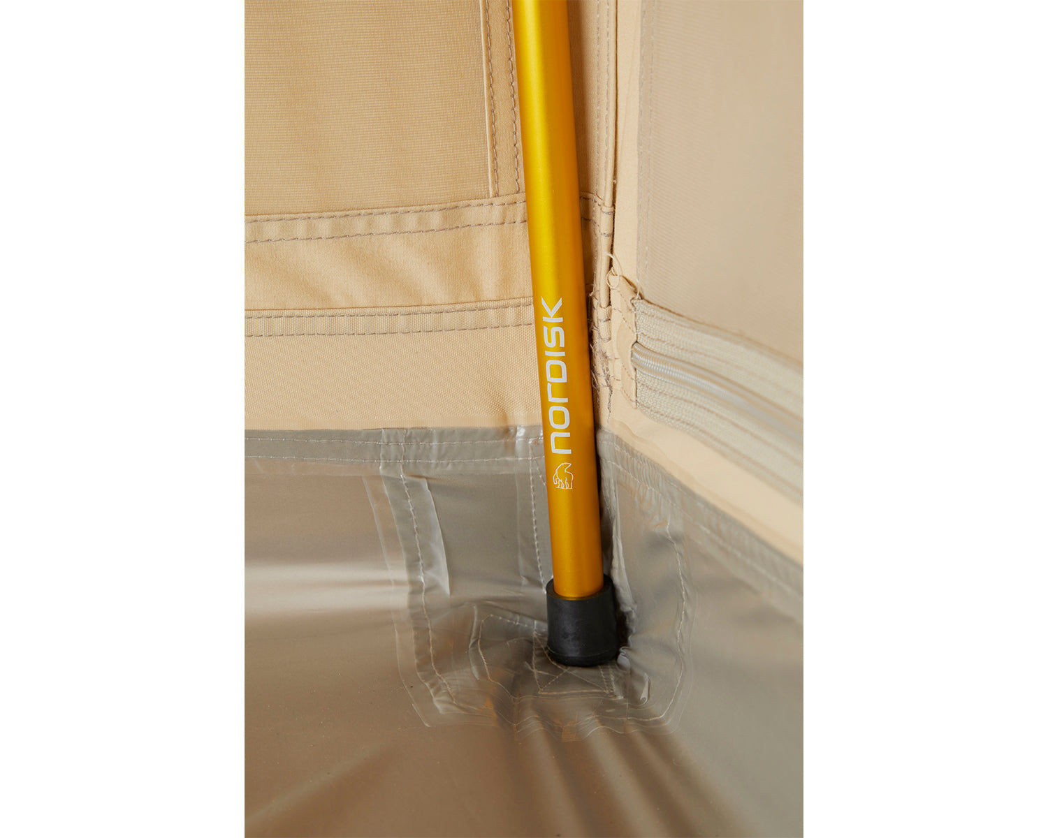 Ydun Tech Mini Zelt Incl. Colour Pack - 2 Personen | Mustard Yellow