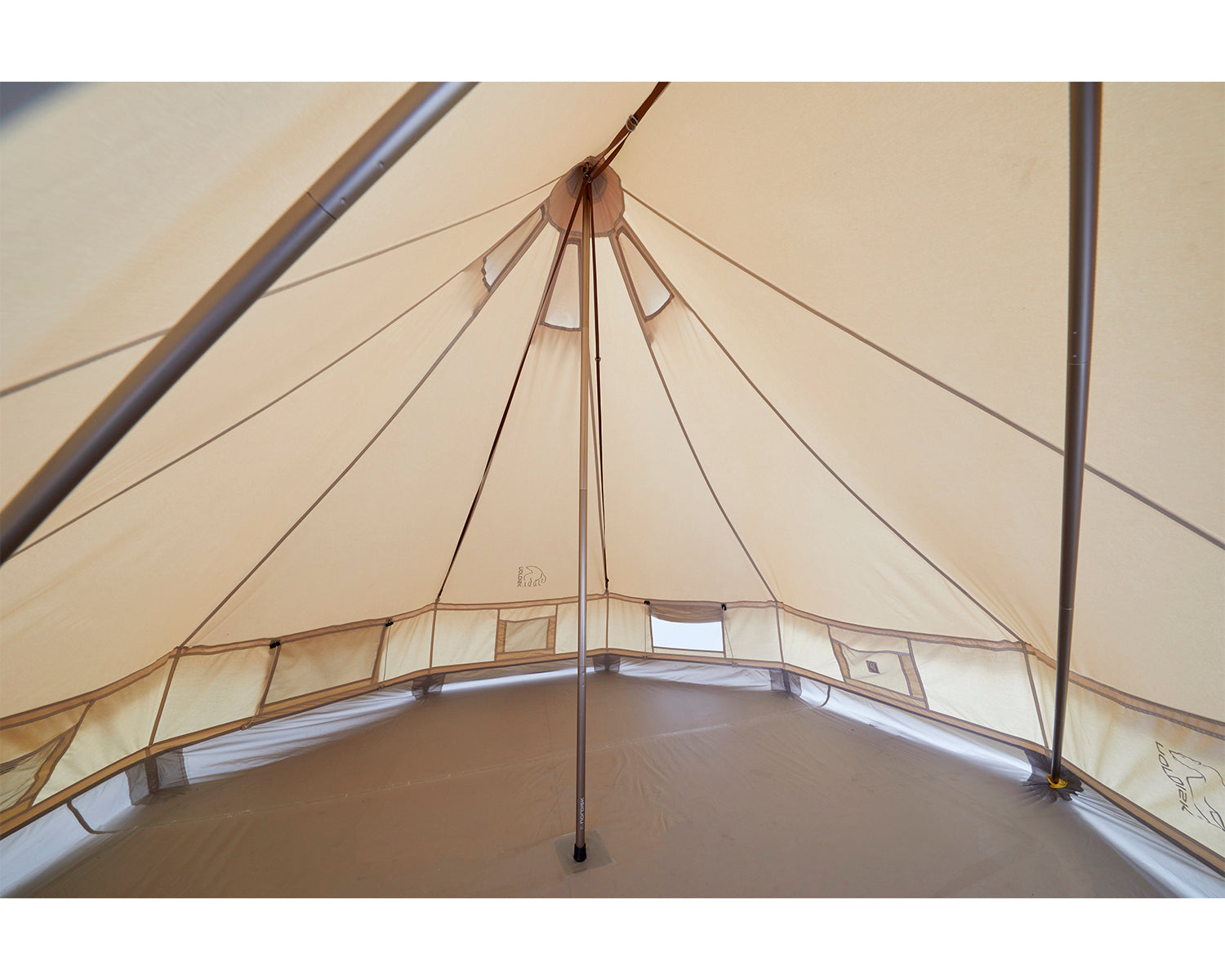 Asgard Tech Mini Glamping Zelt Incl. Colour Pack - 2 Personen | Dachshund Chocolate