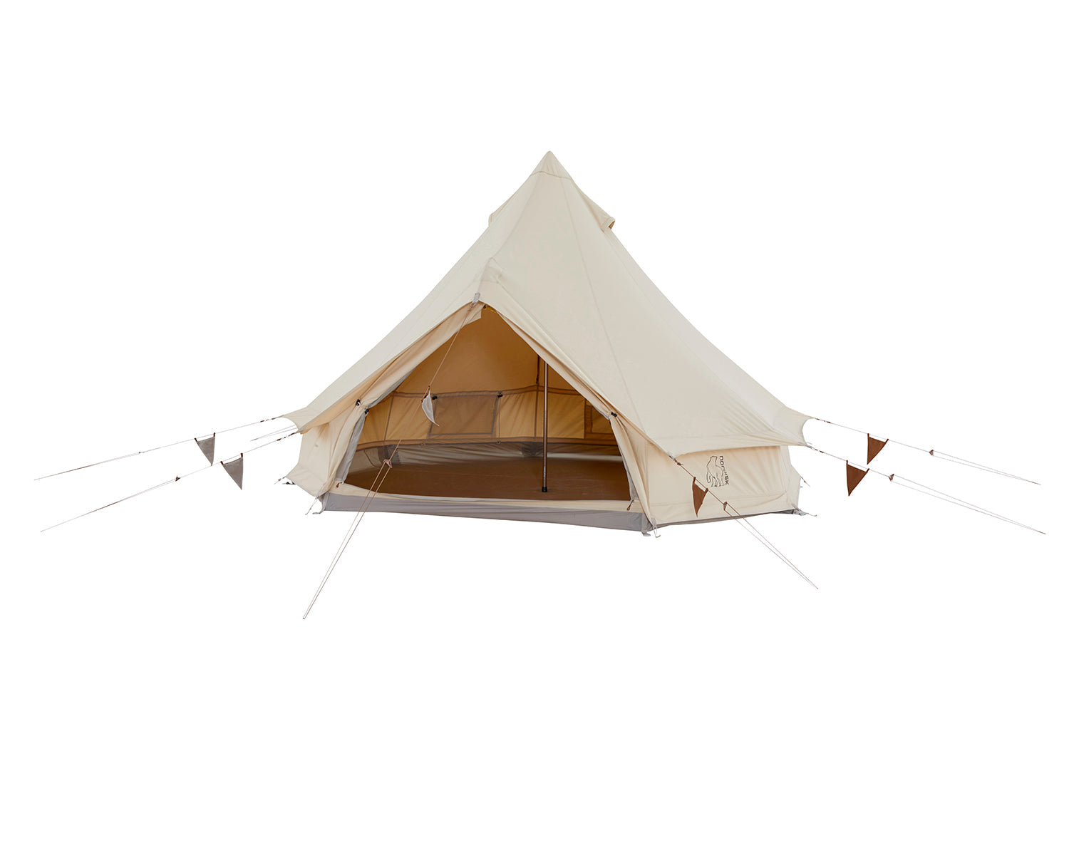 Asgard Tech Mini Glamping Zelt Incl. Colour Pack - 2 Personen | Dachshund Chocolate