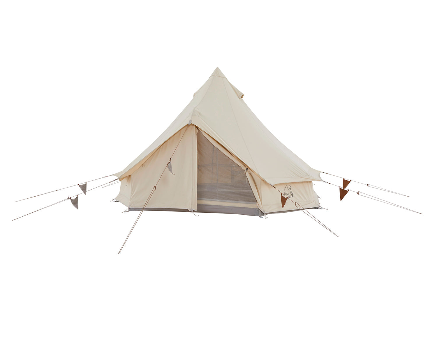 Asgard Tech Mini Glamping Zelt Incl. Colour Pack - 2 Personen | Dachshund Chocolate