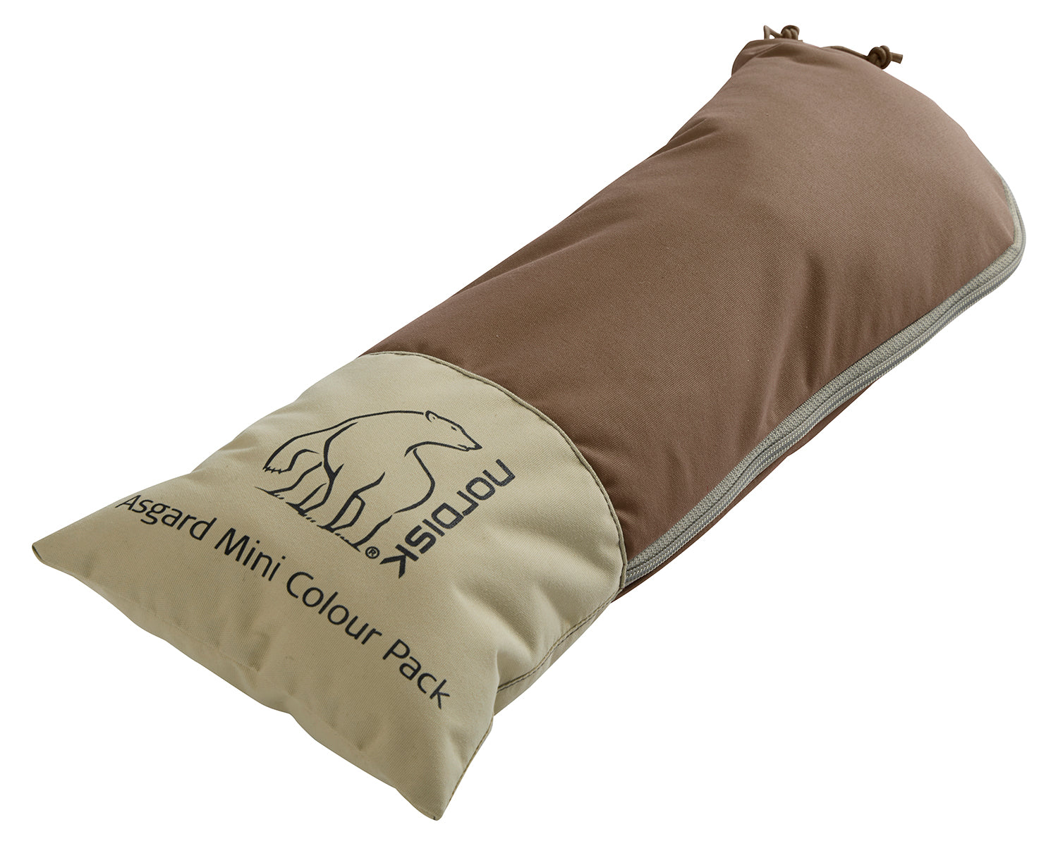 Asgard Tech Mini Glamping Zelt Incl. Colour Pack - 2 Personen | Dachshund Chocolate