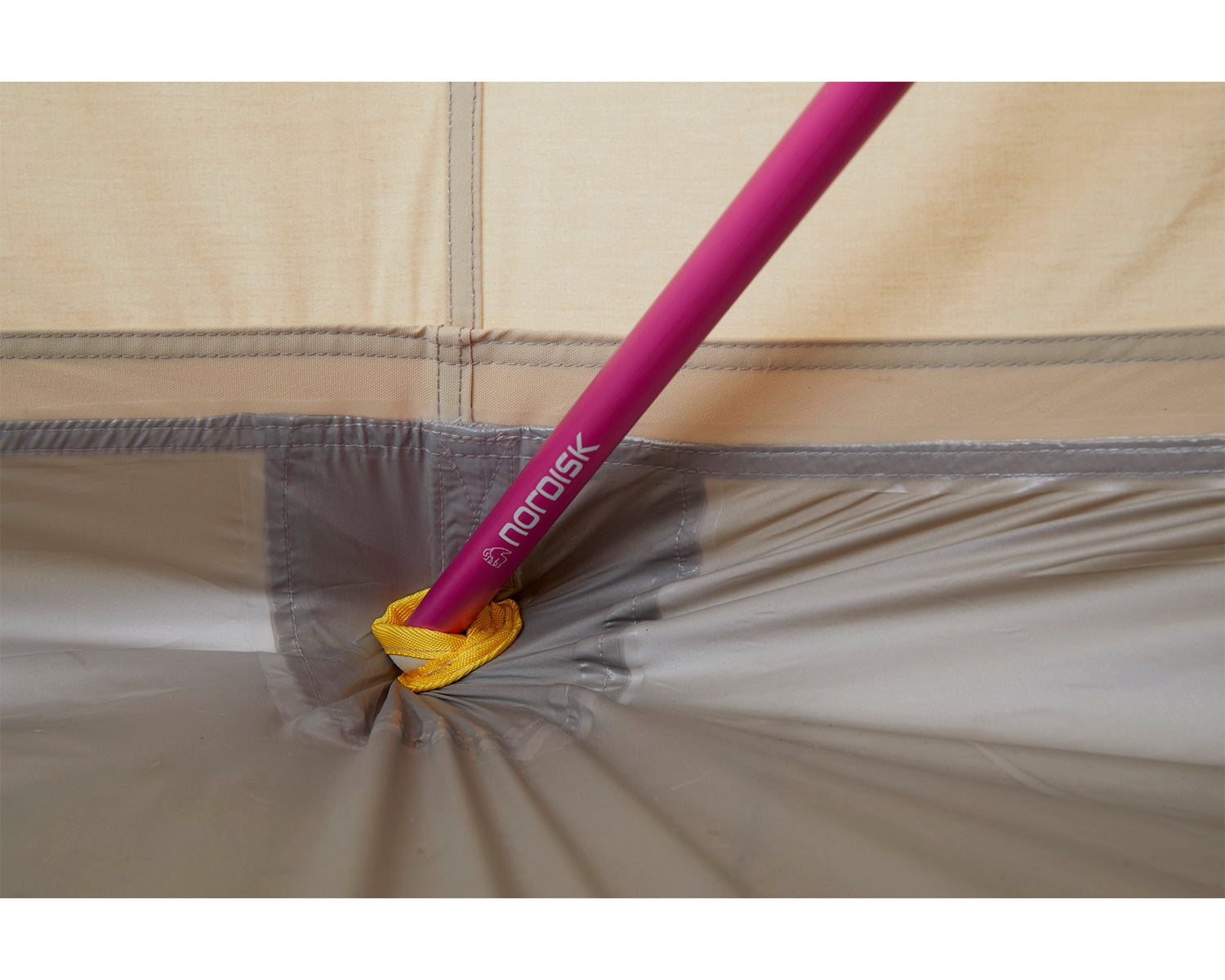 Asgard Tech Mini Glamping Zelt Incl. Colour Pack - 2 Personen | Azalea Cherry Pink