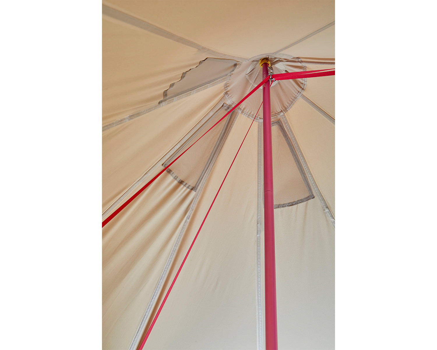 Asgard Tech Mini Glamping Zelt Incl. Colour Pack - 2 Personen | Azalea Cherry Pink