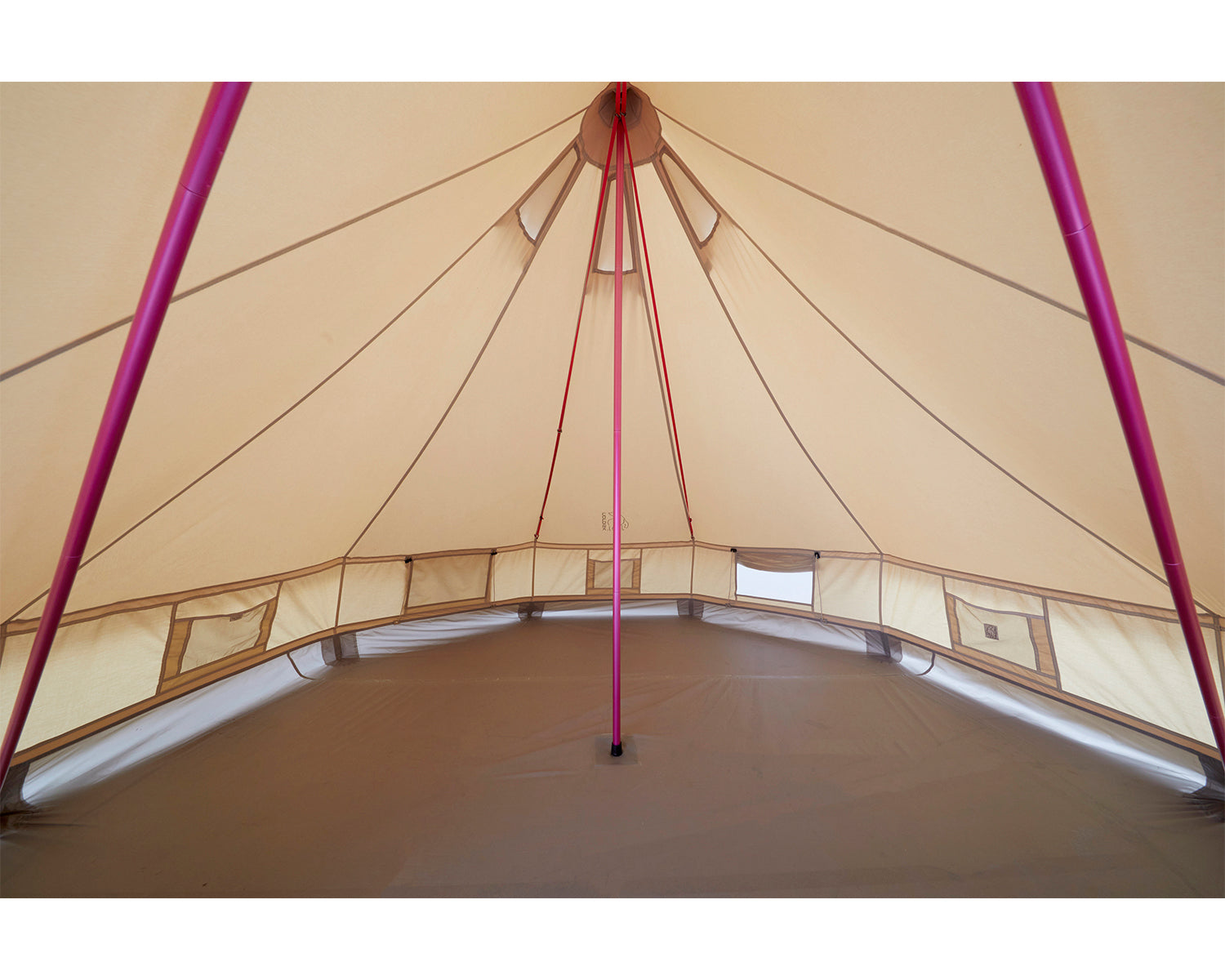Asgard Tech Mini Glamping Zelt Incl. Colour Pack - 2 Personen | Azalea Cherry Pink