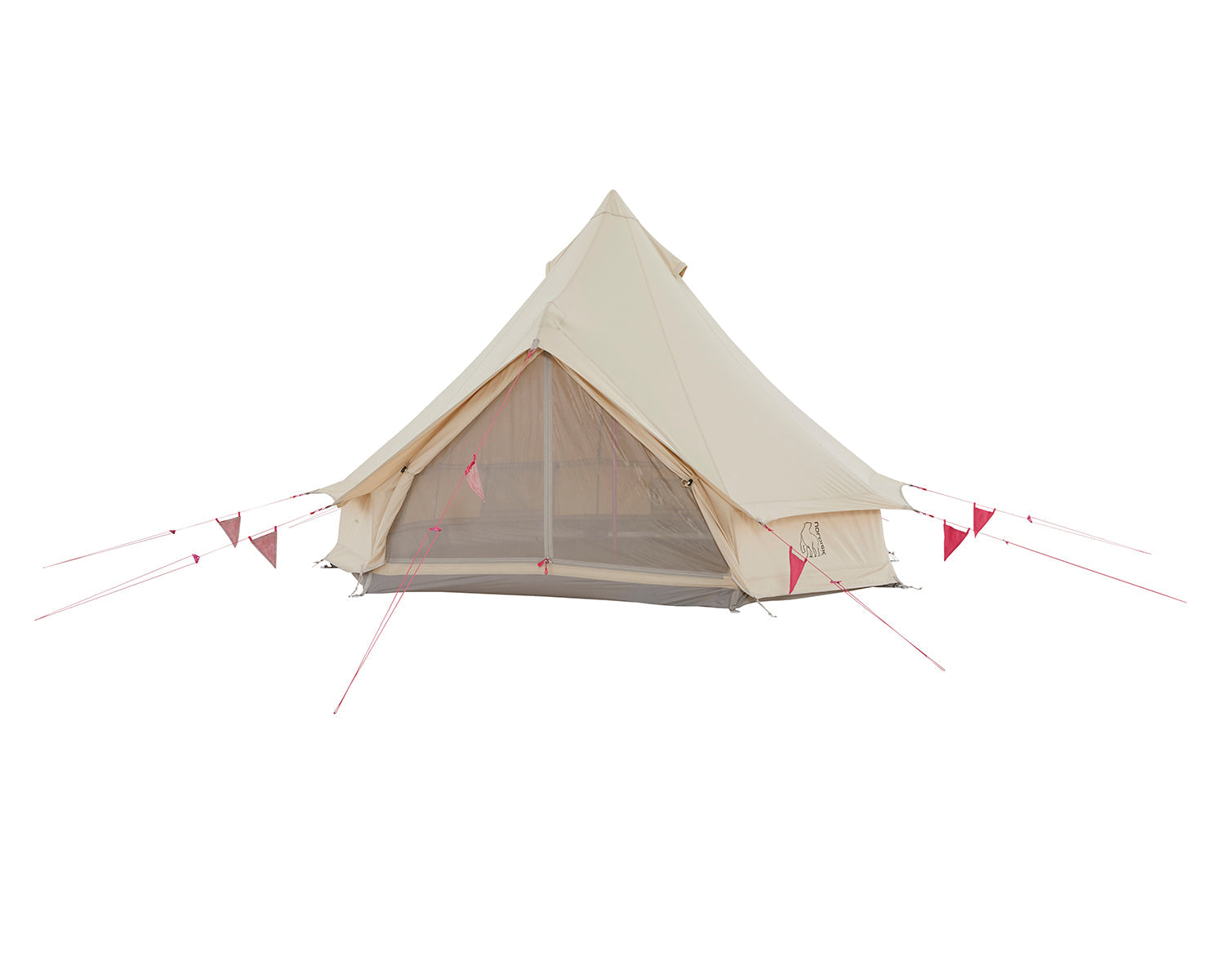 Asgard Tech Mini Glamping Zelt Incl. Colour Pack - 2 Personen | Azalea Cherry Pink
