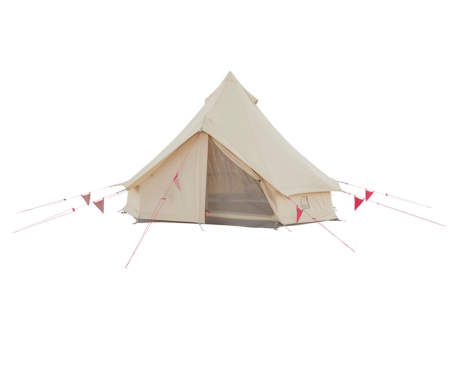 Asgard Tech Mini Glamping Zelt Incl. Colour Pack - 2 Personen | Azalea Cherry Pink