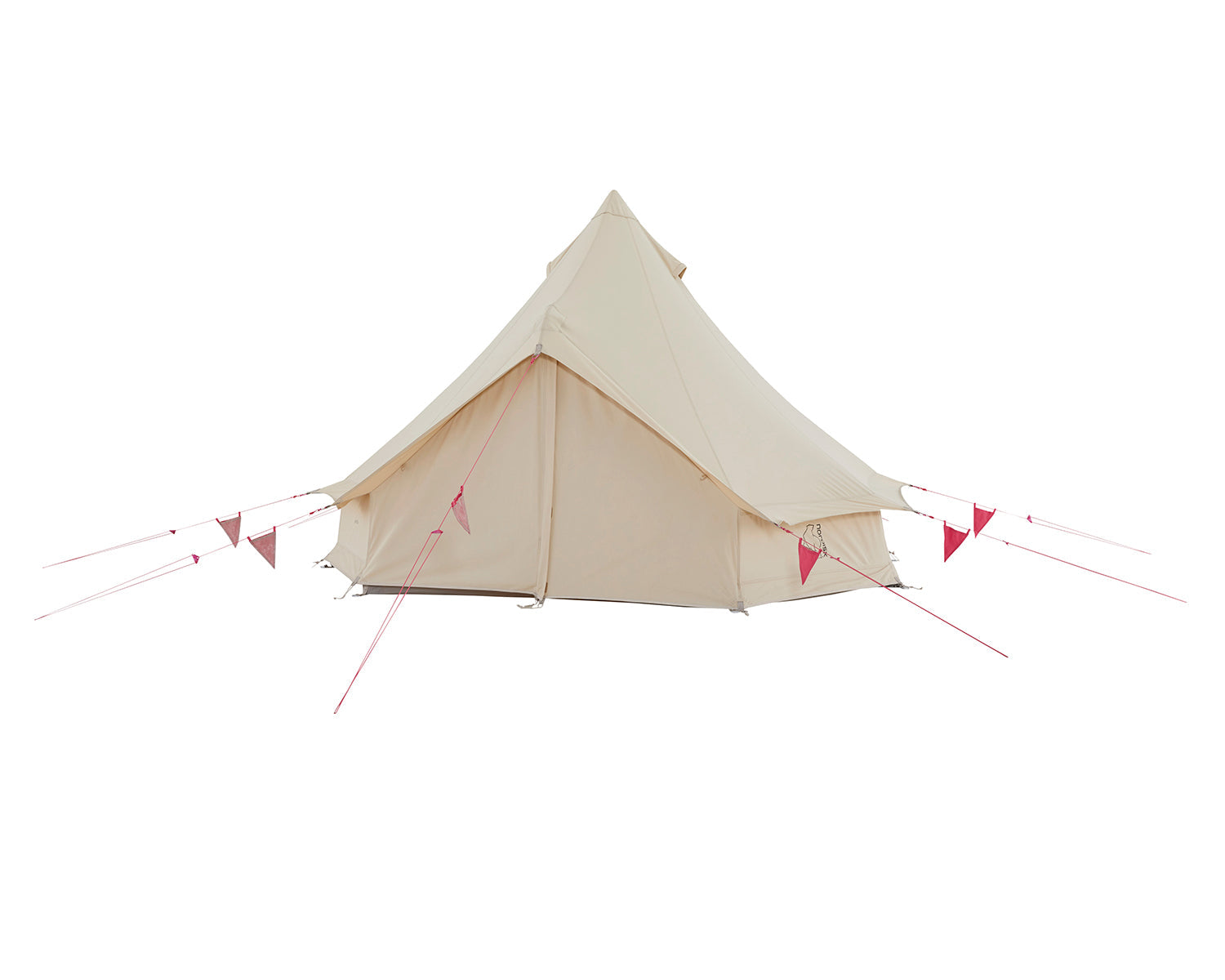 Asgard Tech Mini Glamping Zelt Incl. Colour Pack - 2 Personen | Azalea Cherry Pink