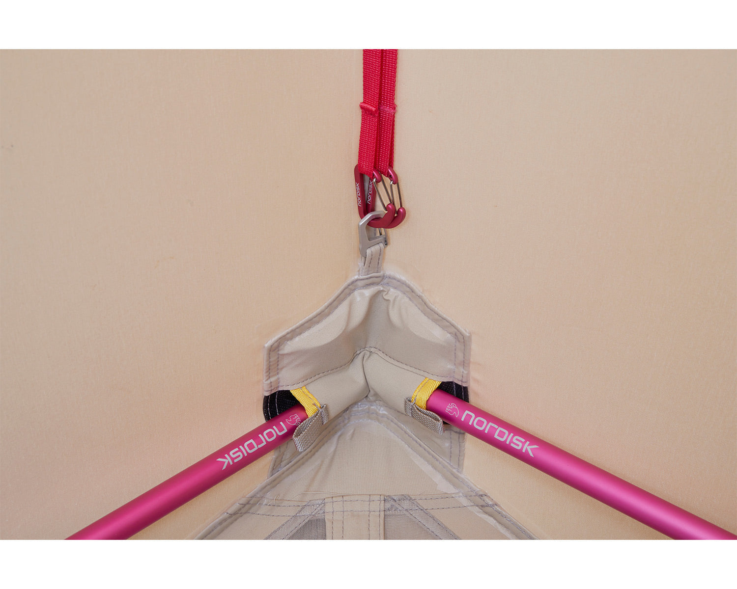 Asgard Tech Mini Glamping Zelt Incl. Colour Pack - 2 Personen | Azalea Cherry Pink