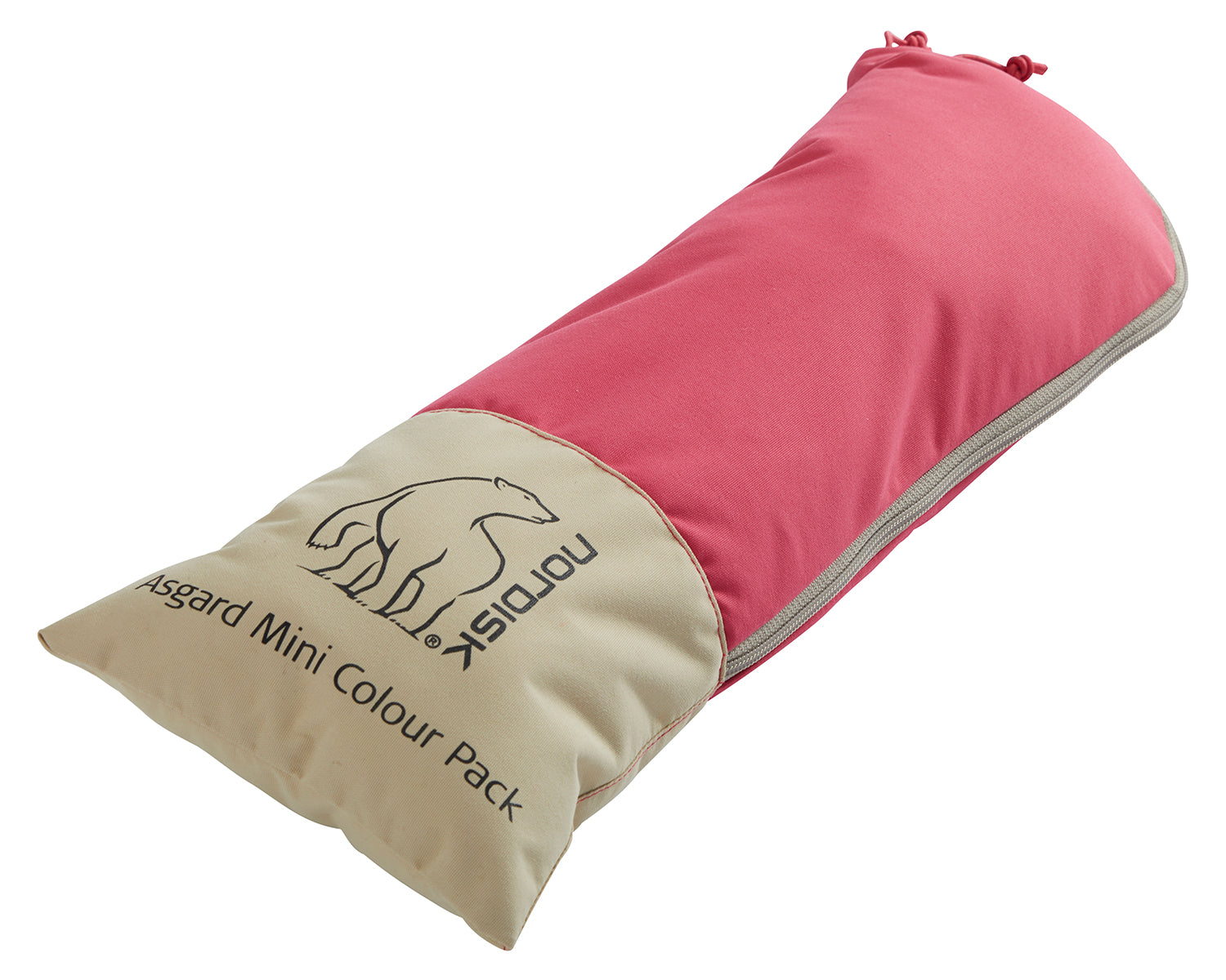 Asgard Tech Mini Glamping Zelt Incl. Colour Pack - 2 Personen | Azalea Cherry Pink