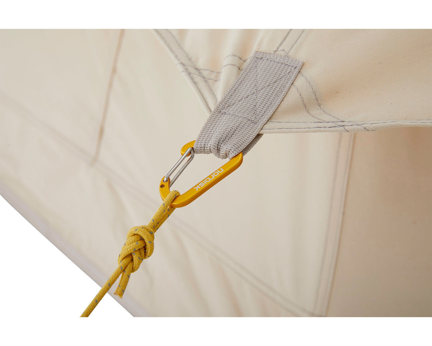 Asgard Tech Mini Glamping Zelt Incl. Colour Pack - 2 Personen | Mustard Yellow