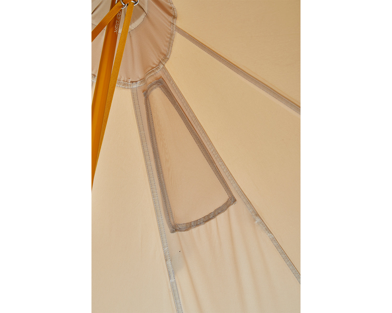 Asgard Tech Mini Glamping Zelt Incl. Colour Pack - 2 Personen | Mustard Yellow