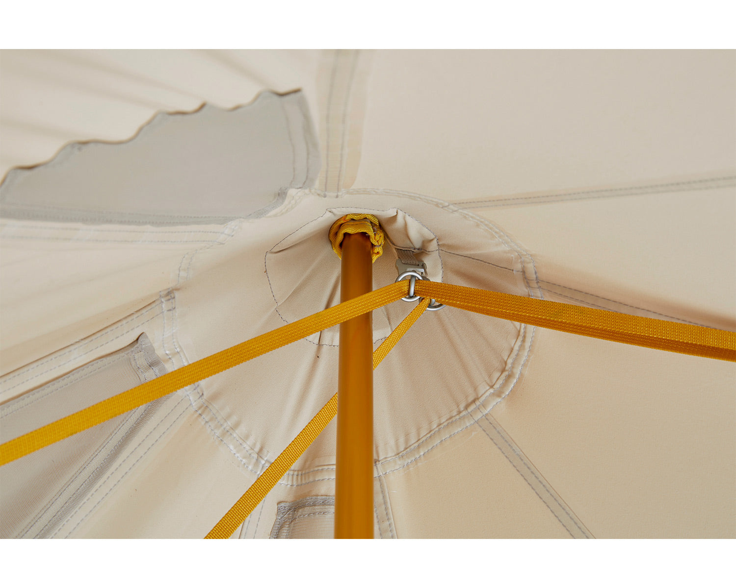 Asgard Tech Mini Glamping Zelt Incl. Colour Pack - 2 Personen | Mustard Yellow