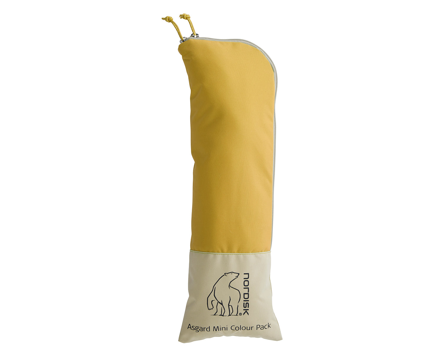 Asgard Tech Mini Glamping Zelt Incl. Colour Pack - 2 Personen | Mustard Yellow