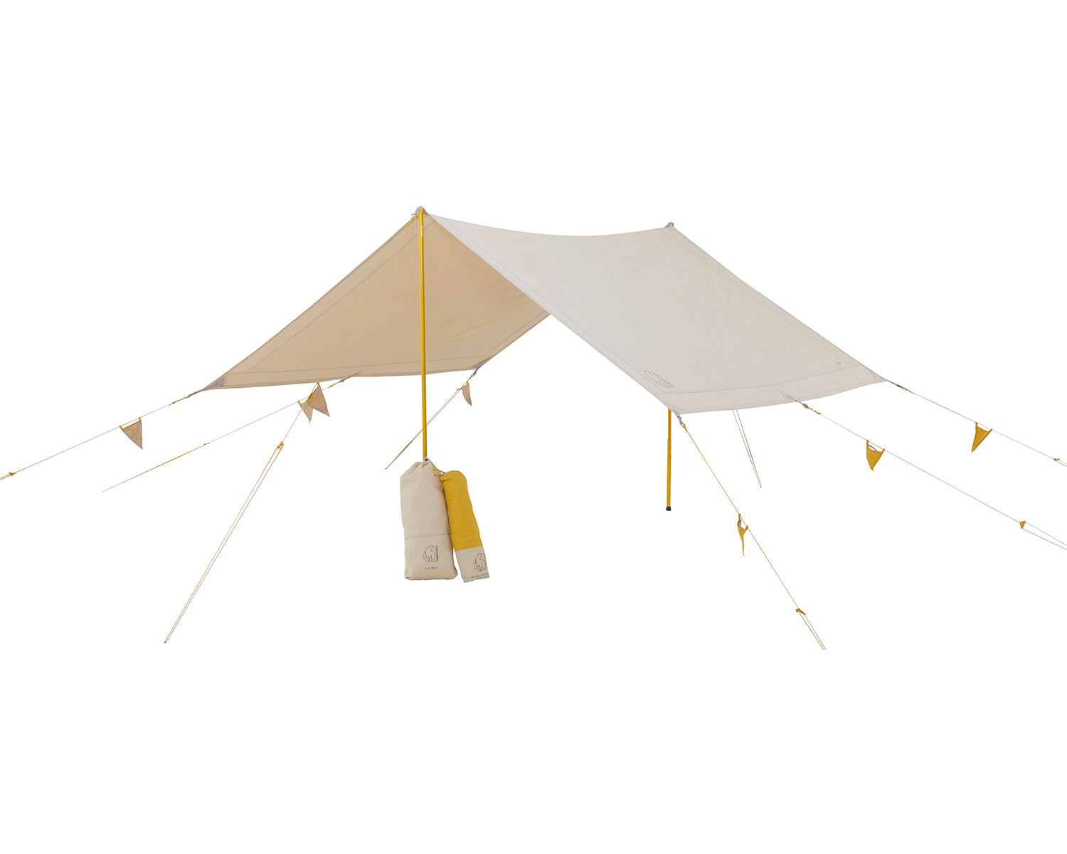 Kari Tech Mini Tarp Incl. Colour Pack - Mustard Yellow