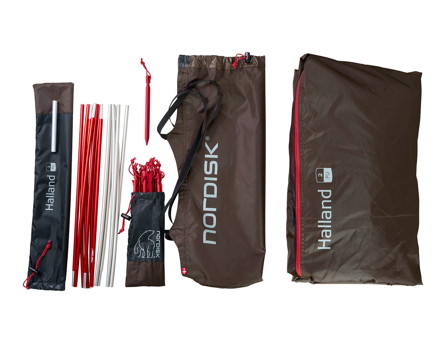 Halland 2 PU (2.0) Zelt | Jet Set Black