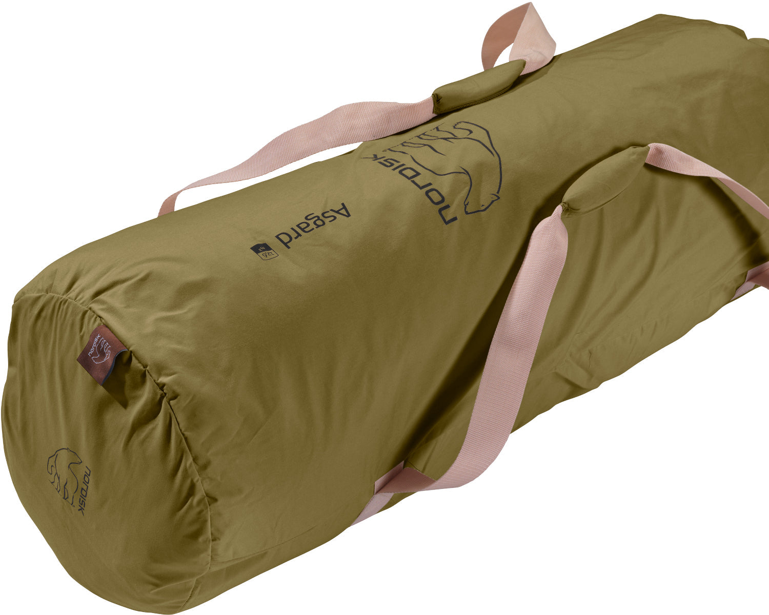Asgard 12.6 Glamping Zelt - 12.6 m² | 6 Personen | Green Khaki