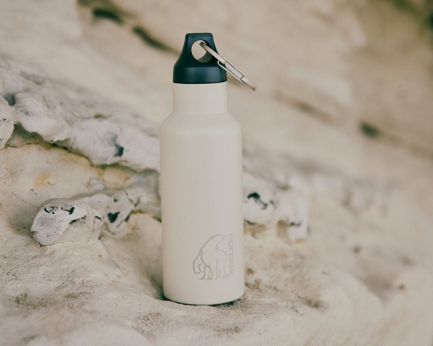 Trinkflasche Stahl 500ml - Sandshell