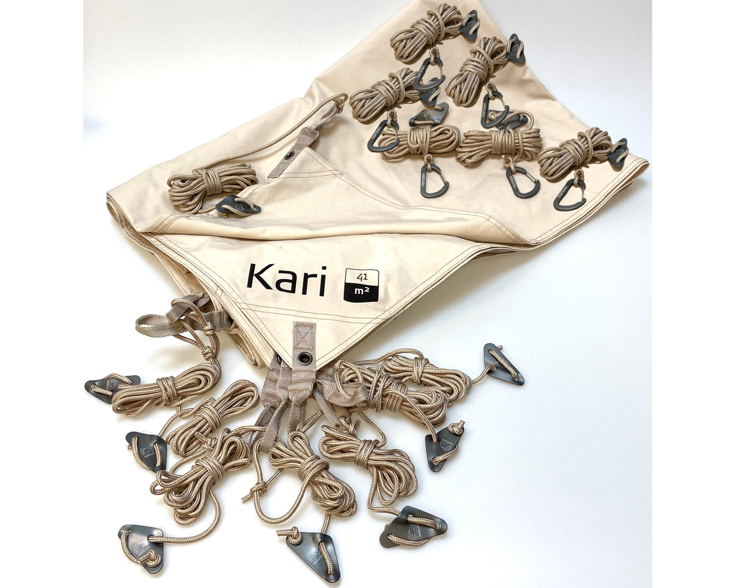 Kari 41 Baumwolle-Tarp - 41 m² | Sandshell