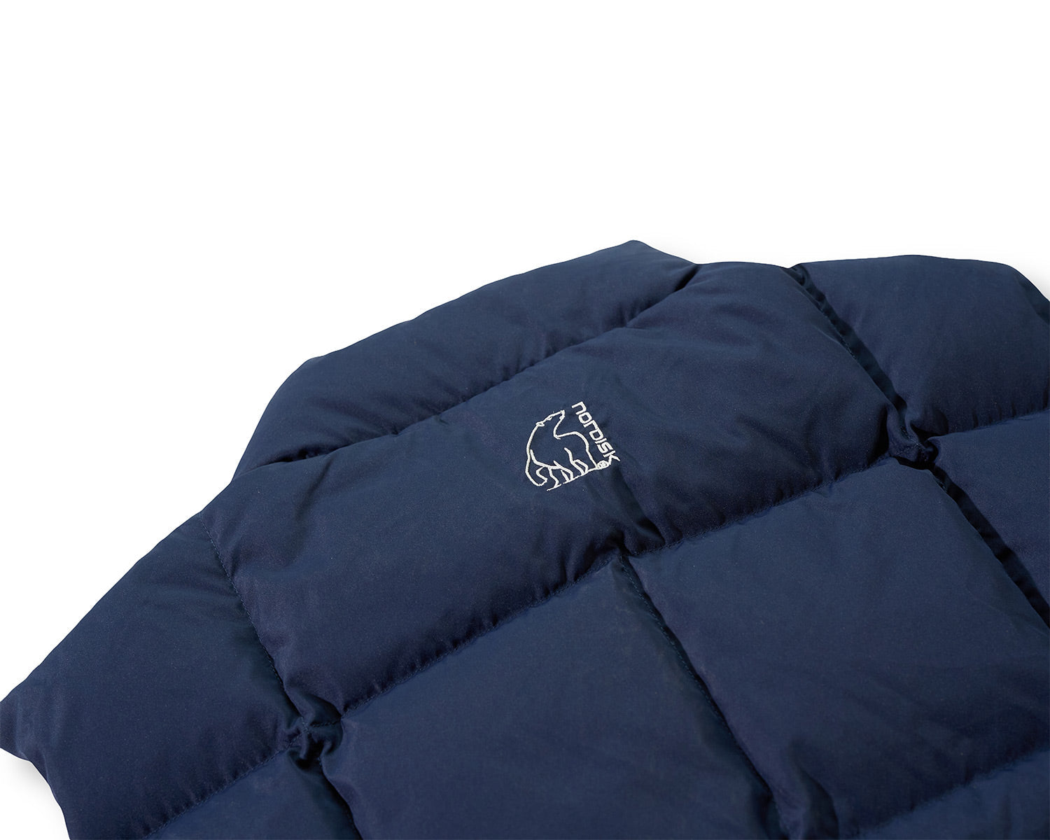 125 Jahre Caravan Unisex Daunenweste - Maritime Blue