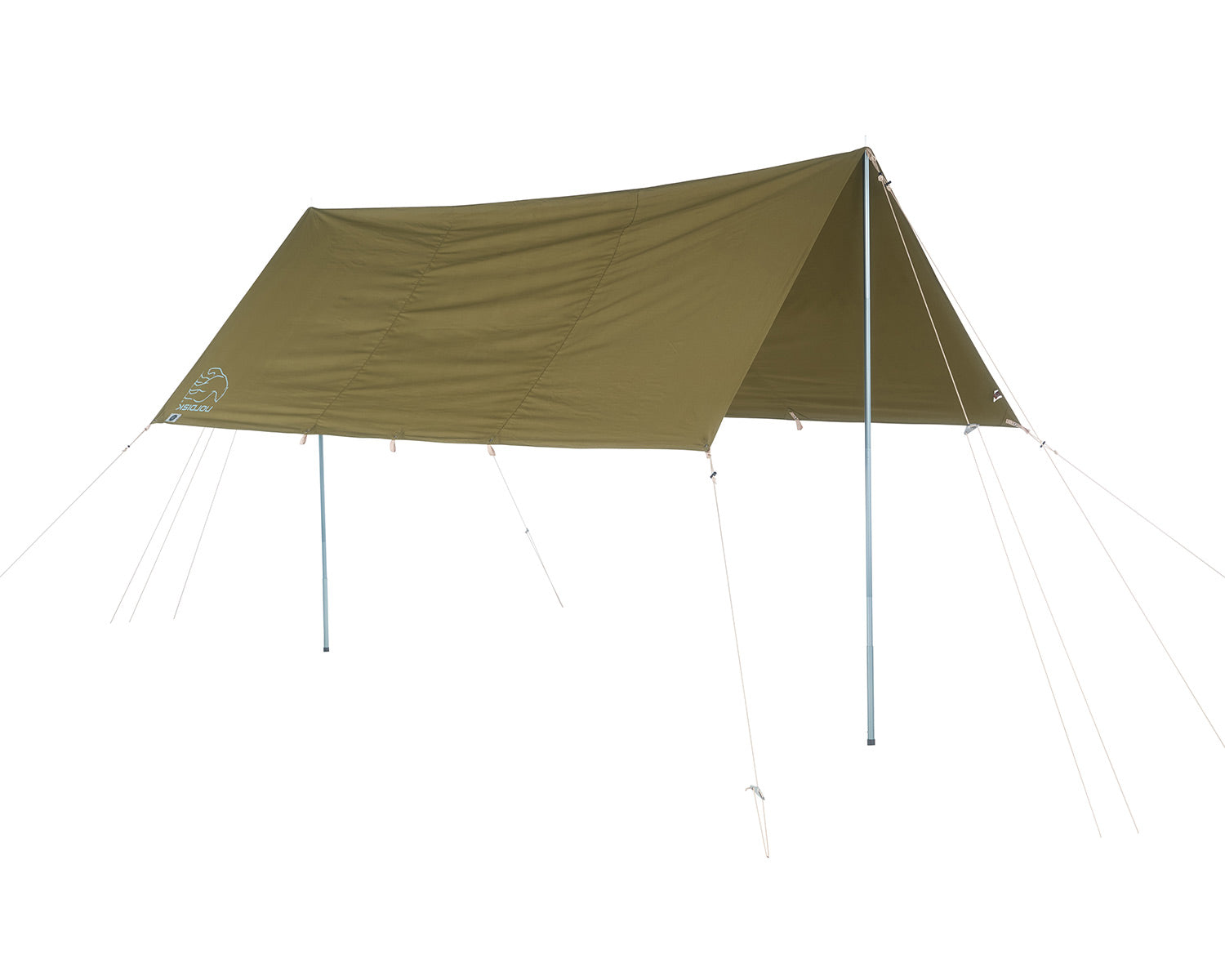 Kari 20 Baumwolle-Tarp 20 m² Green Khaki