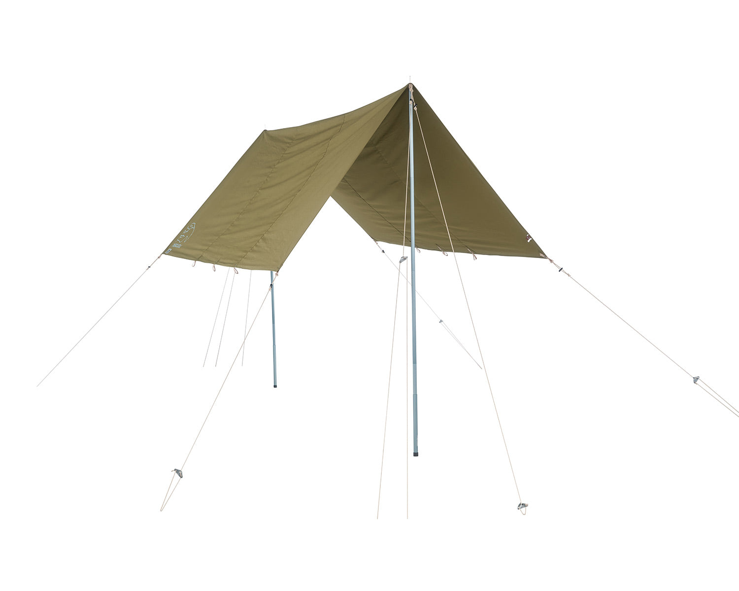 Kari 20 Baumwolle-Tarp - 20 m² | Green Khaki