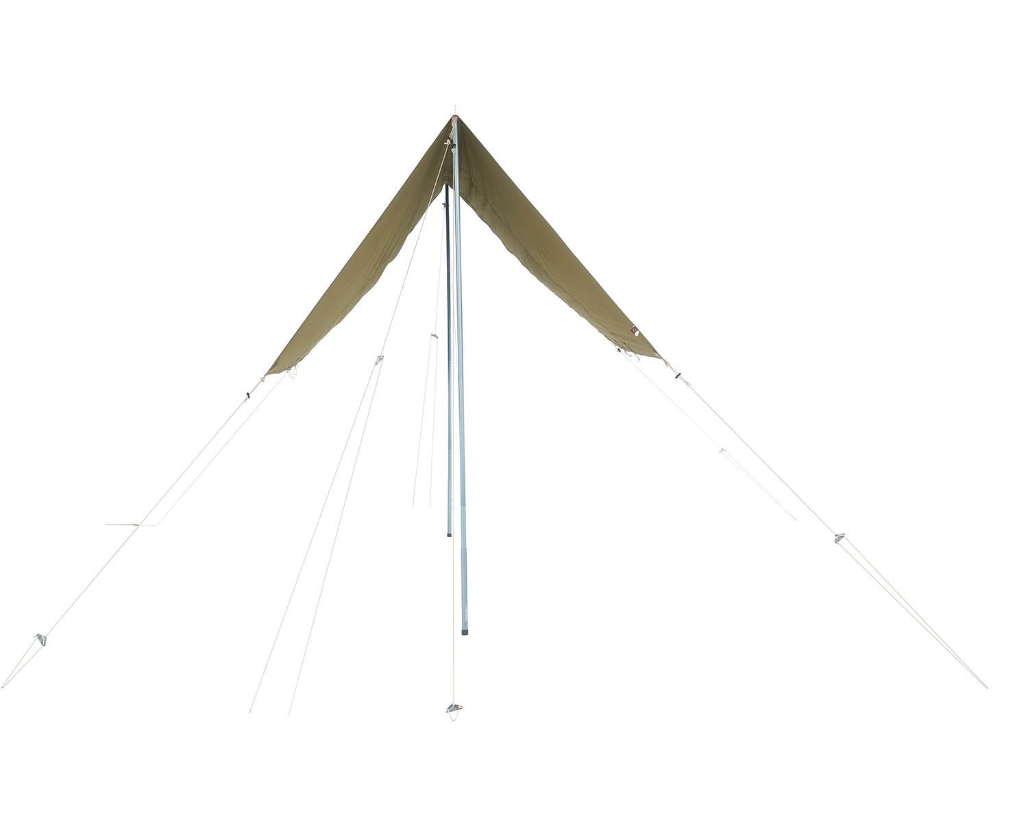 Kari 12 Baumwolle-Tarp - 12 m² | Green Khaki