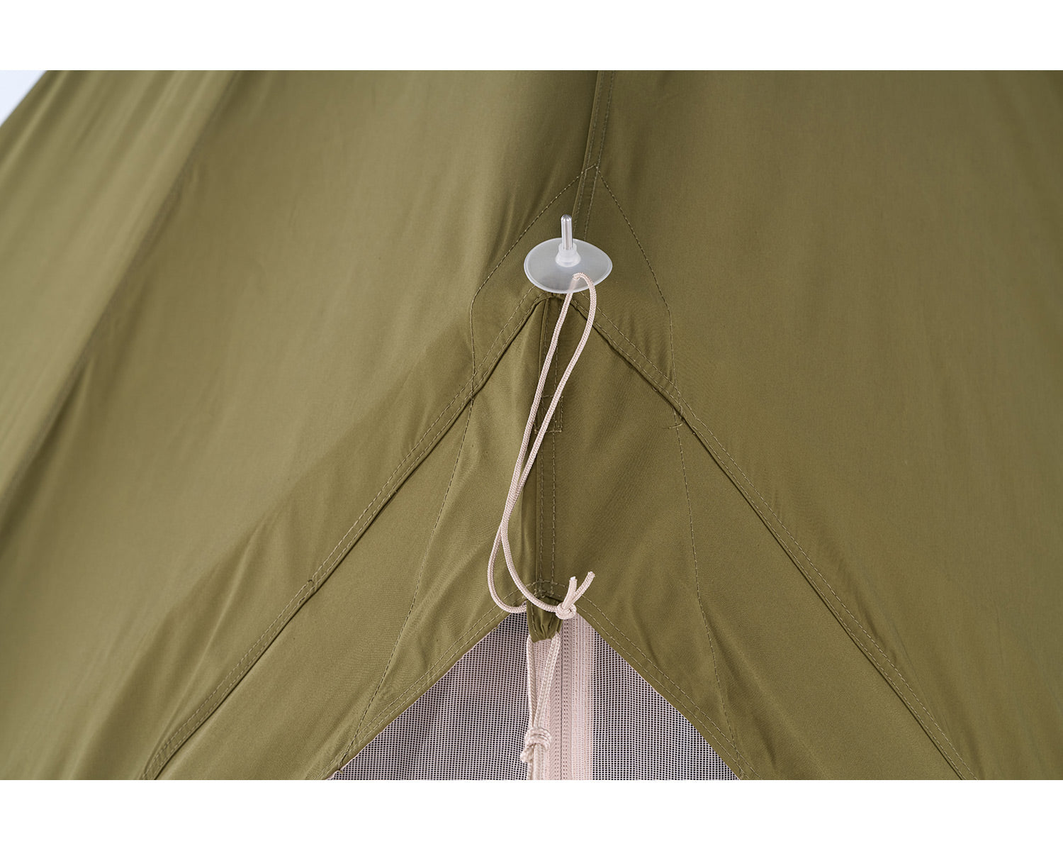 Asgard 7.1 Glamping Zelt - 7.1 m² | 3 Personen | Green Khaki