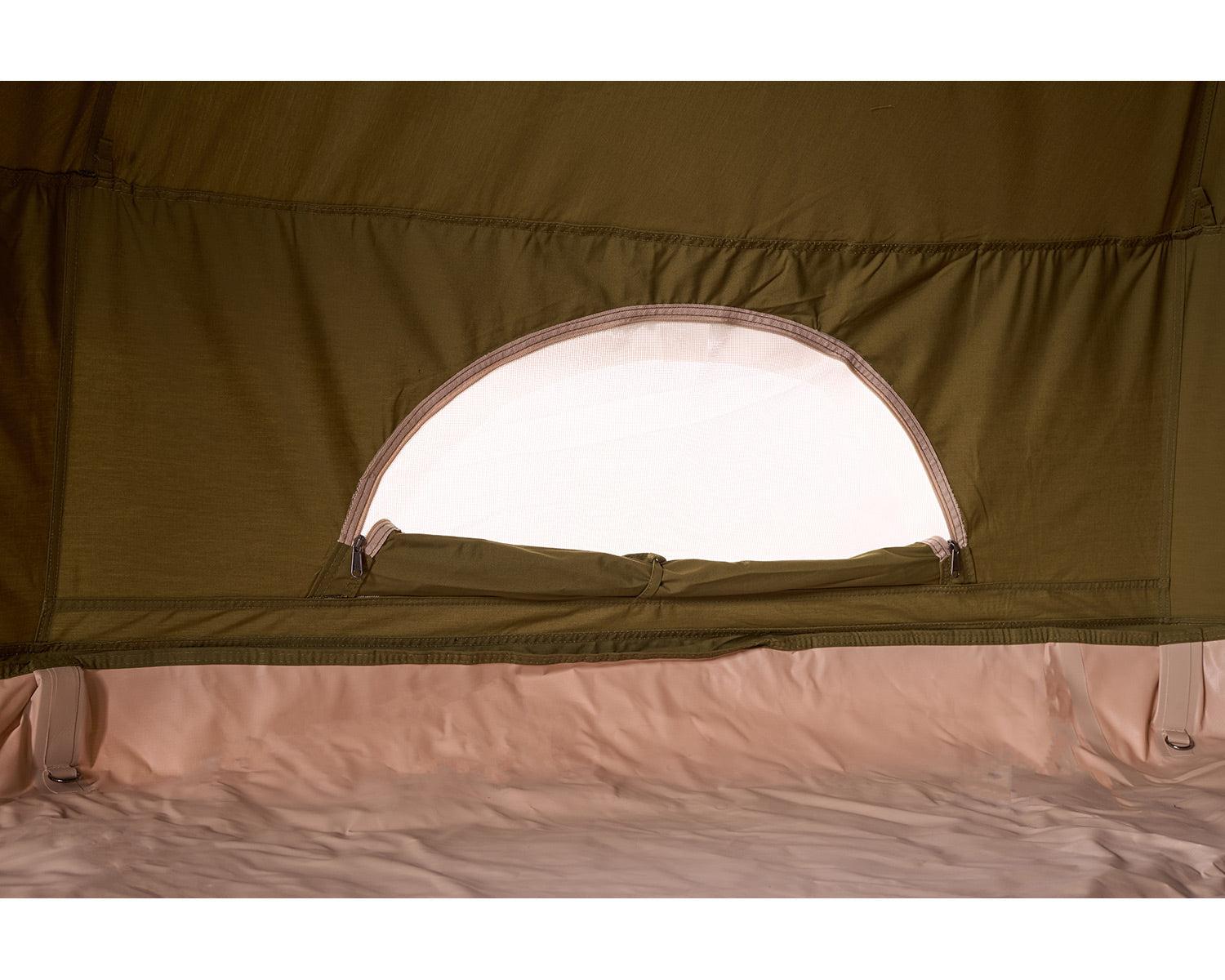 Asgard 7.1 Glamping Zelt - 7.1 m² | 3 Personen | Green Khaki