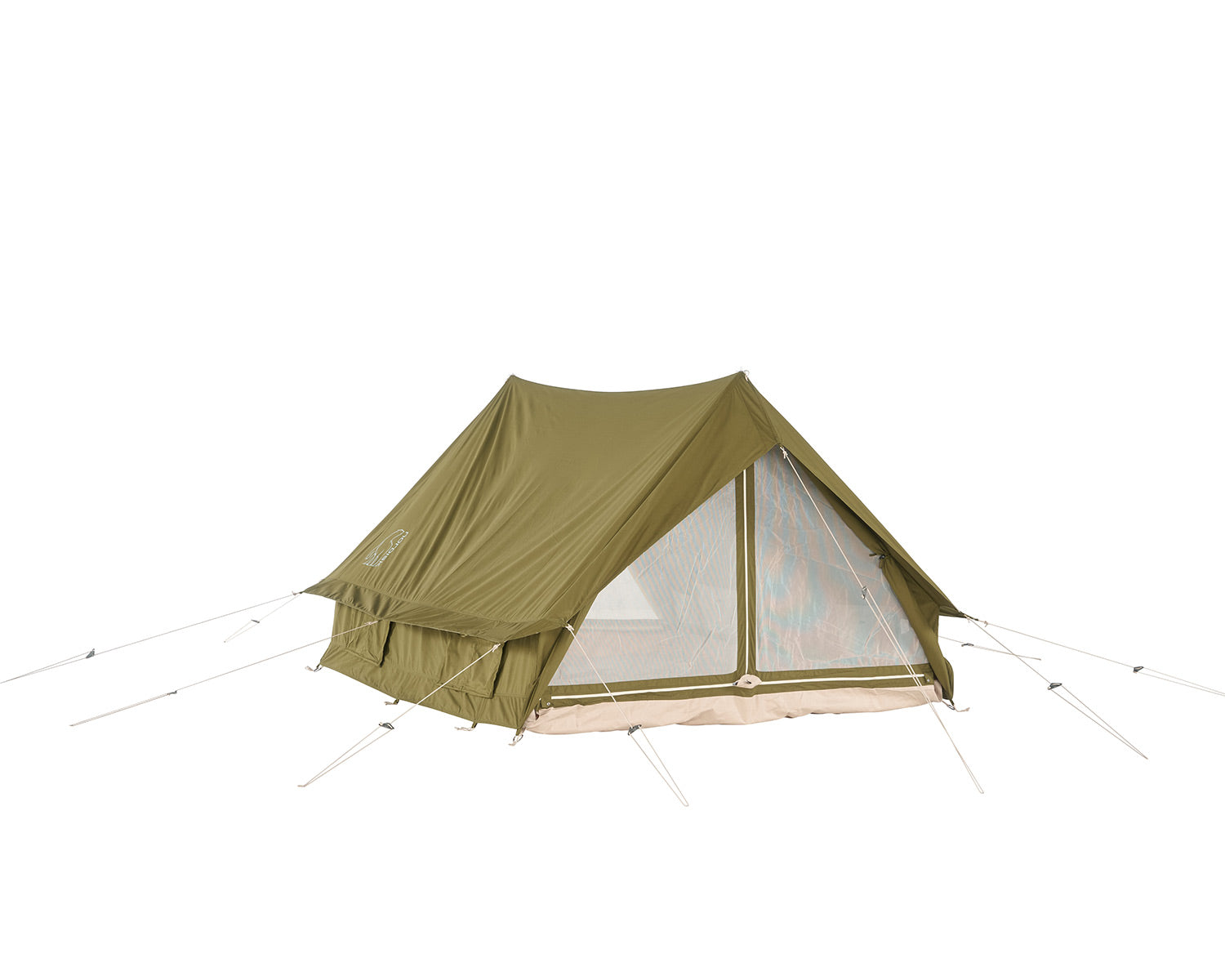 Ydun 5.5 Glamping Zelt 5.5 m² 4 Green Khaki