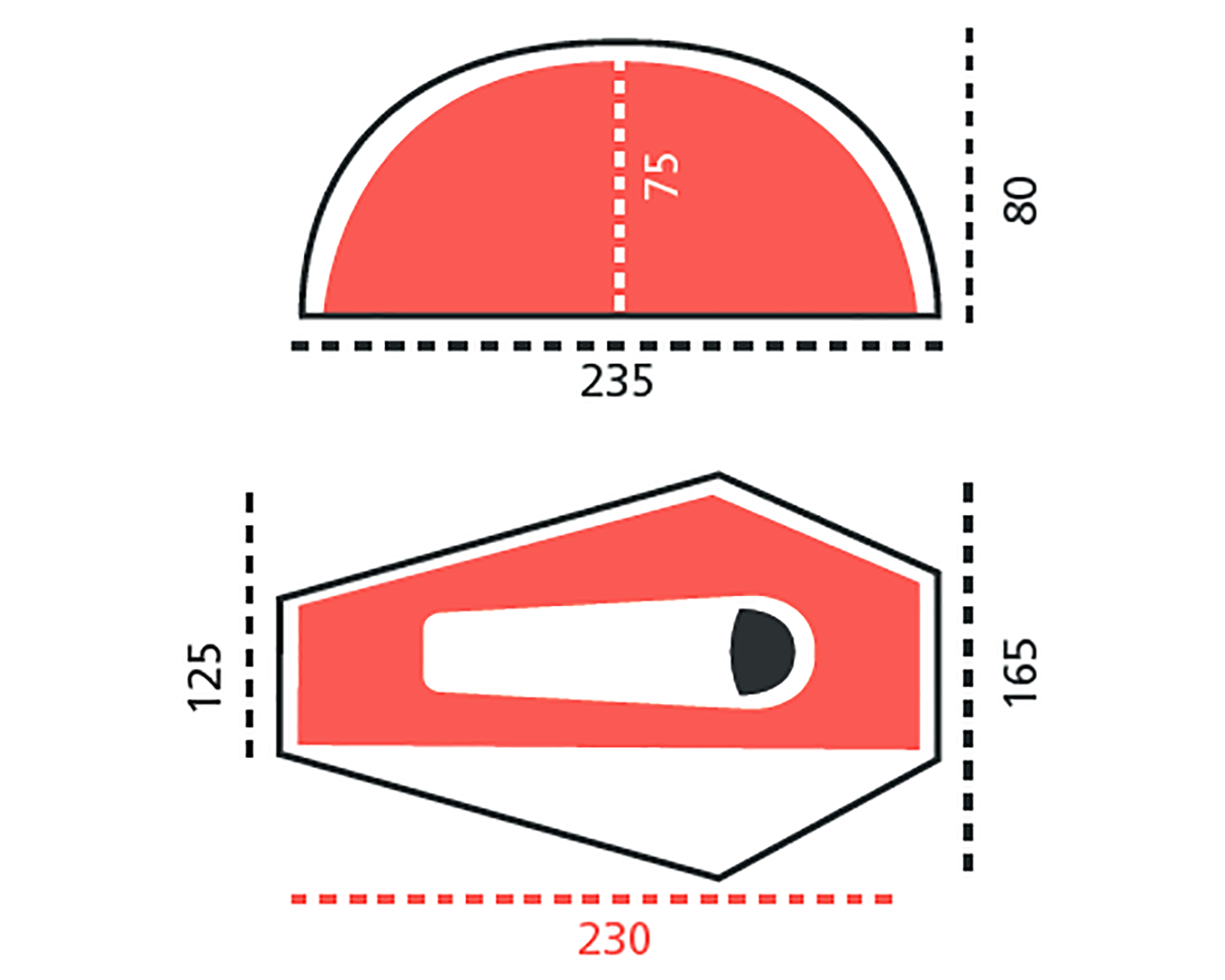 Apex 1 Zelt - Blue Grass