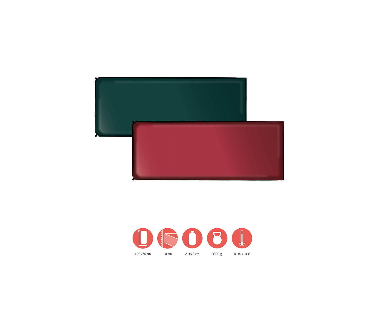 Hancock 10.0 XW Matte - American Beauty Red