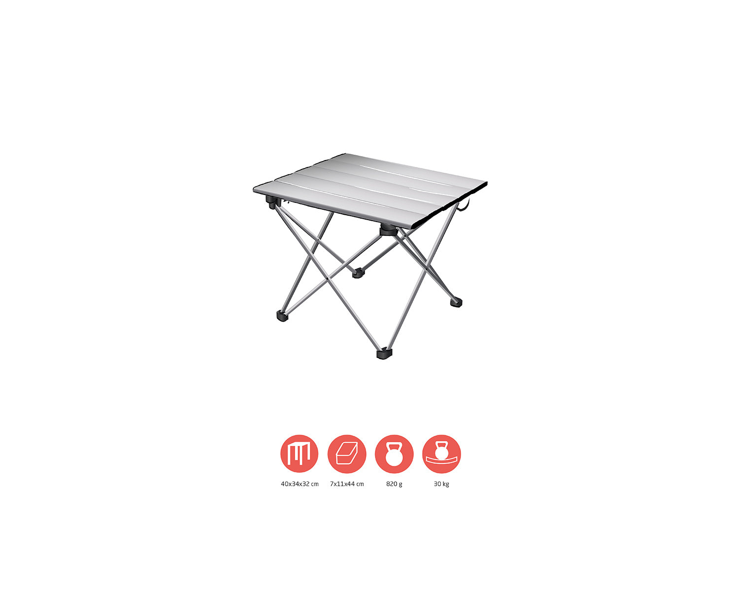 Tucket Tisch Mini Alu